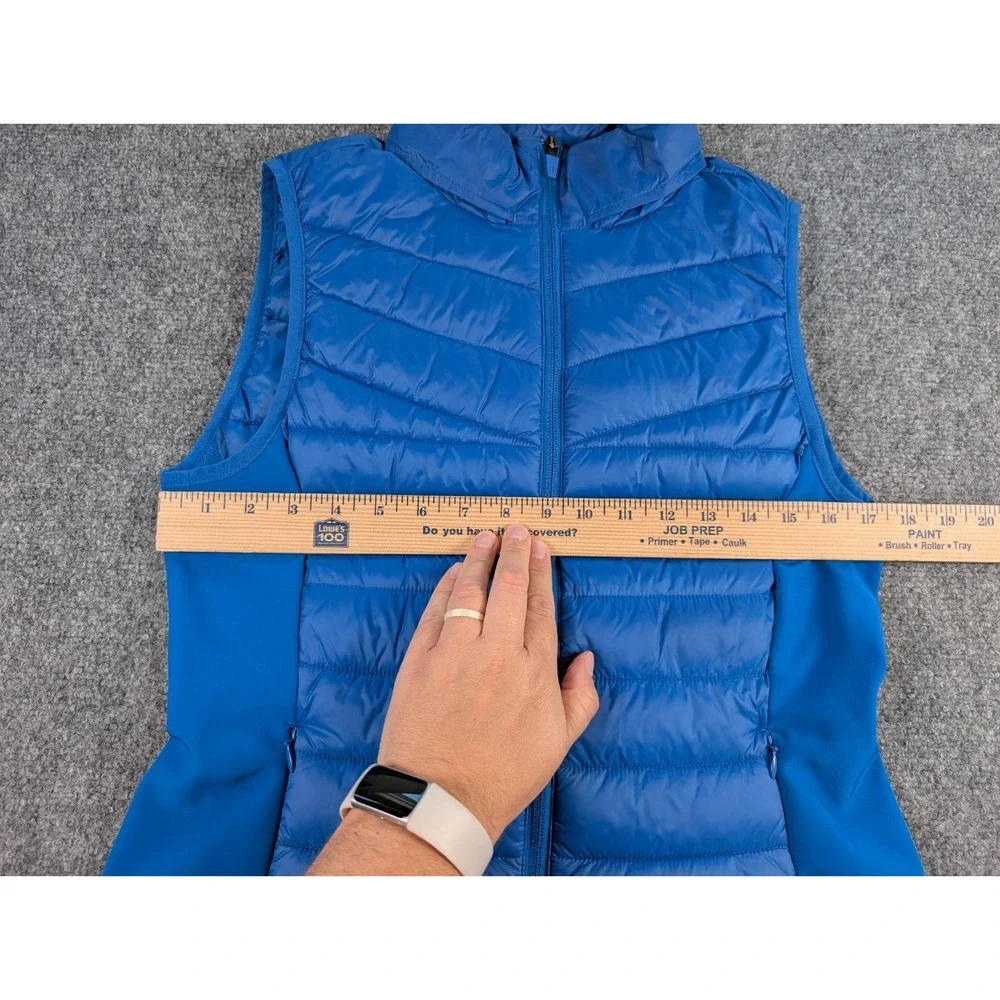 Sweaty Betty Accelerate‎ Running Gilet Vest Womens 4-6 US Royal Blue Full Zip